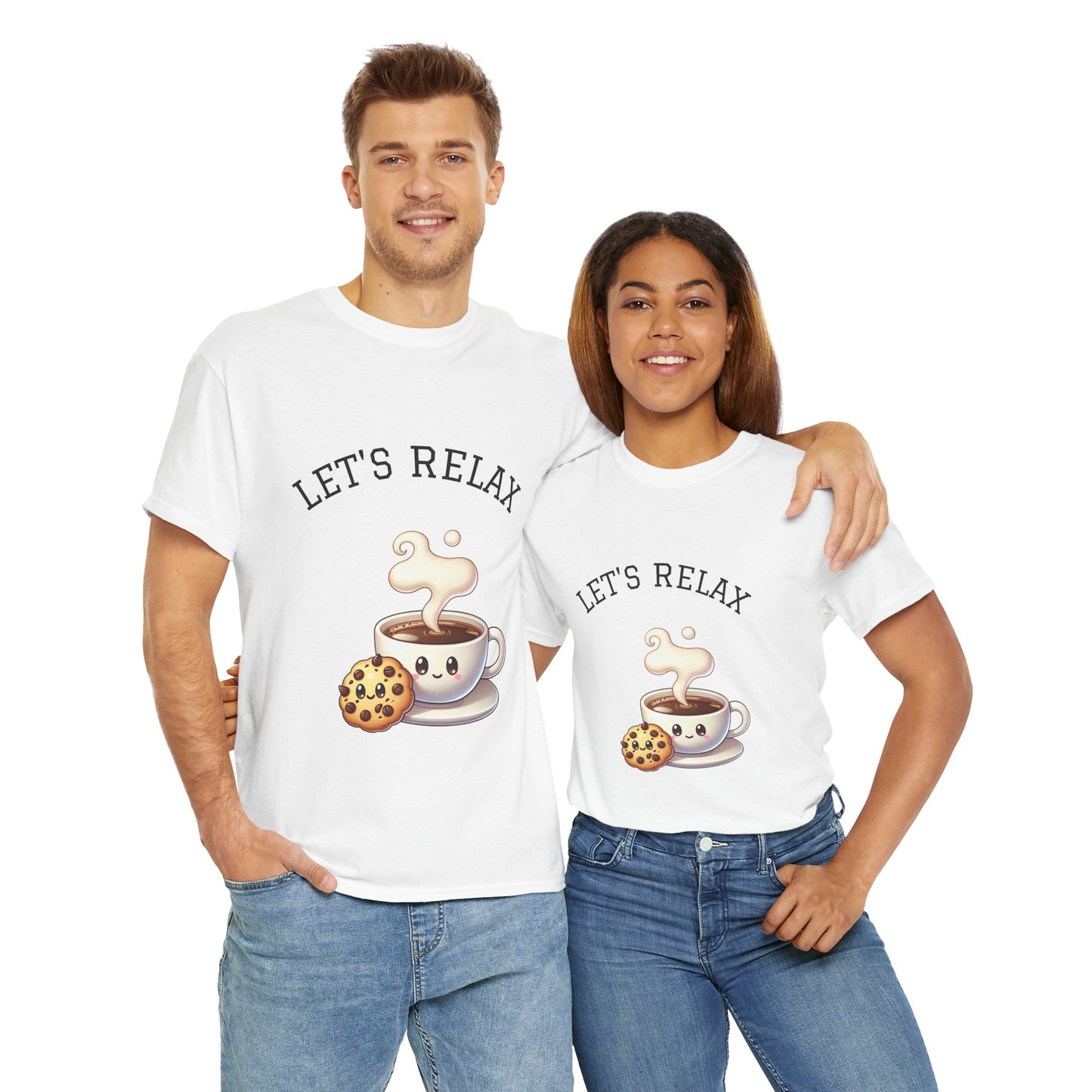 Coffee Unisex Heavy Cotton Tee