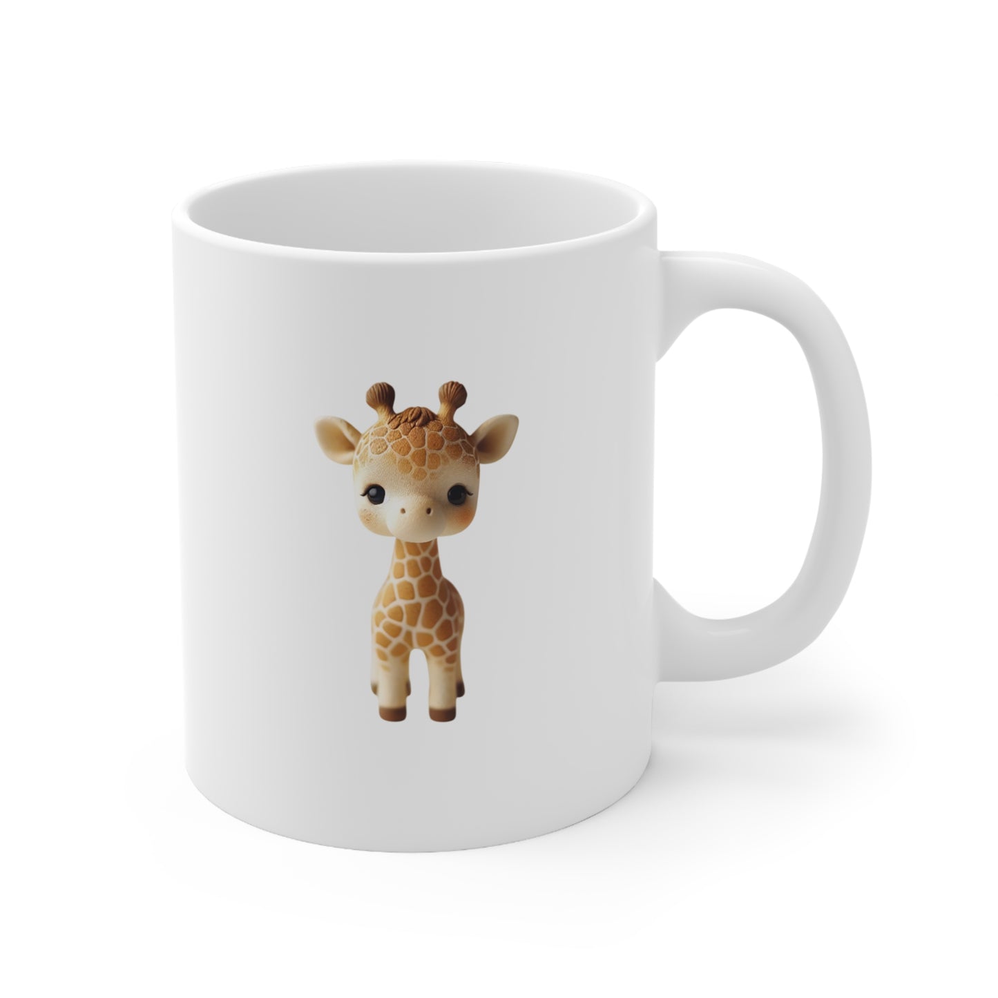 Giraffe Ceramic Coffee Cups, 11oz