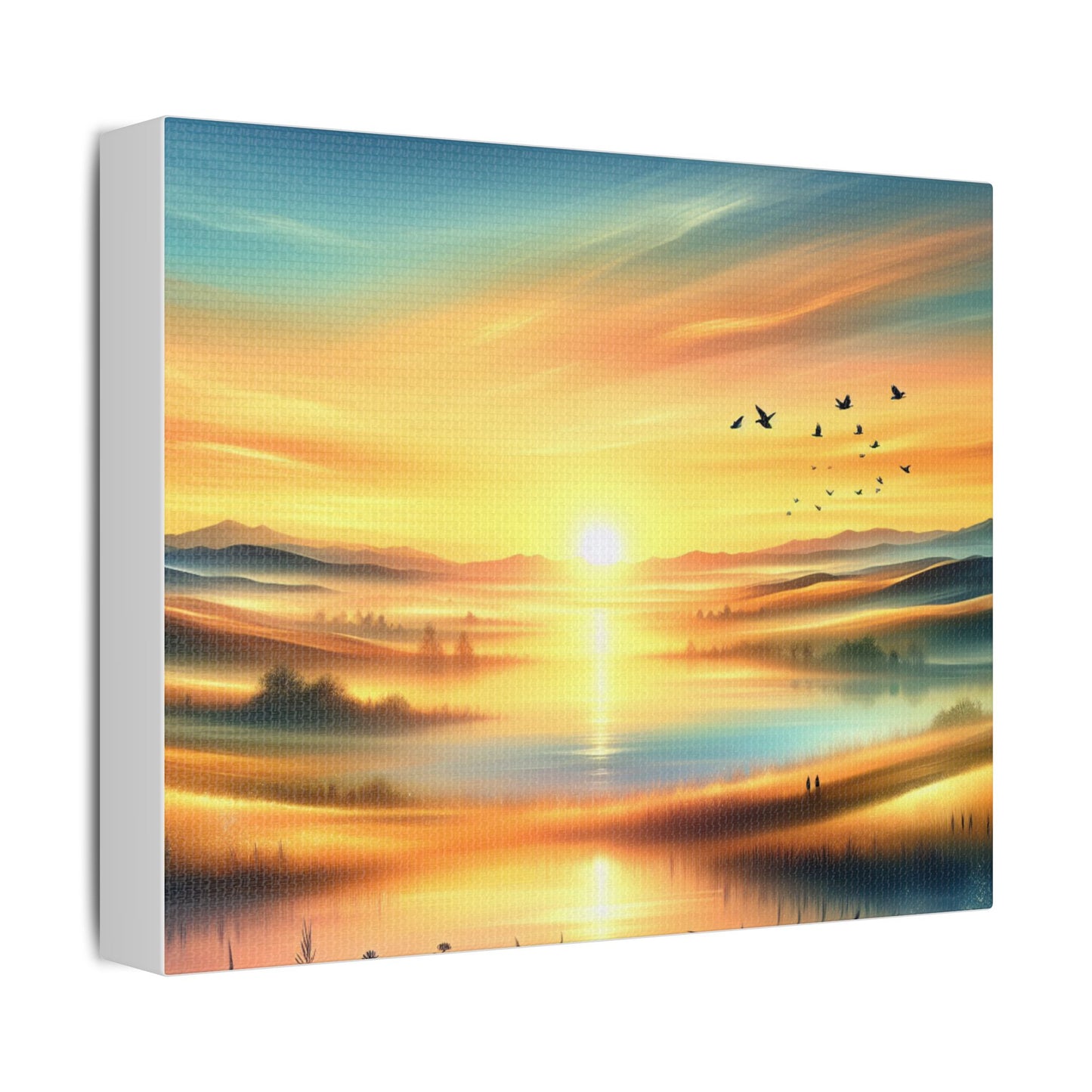 Sunrise Satin Canvas