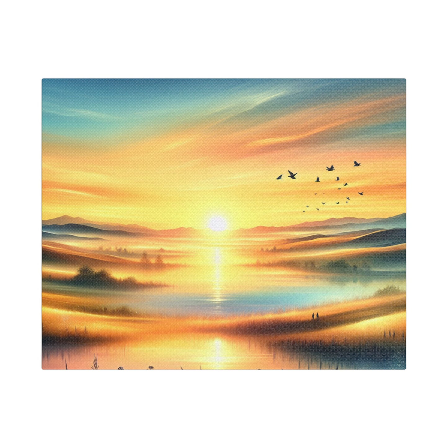 Sunrise Satin Canvas